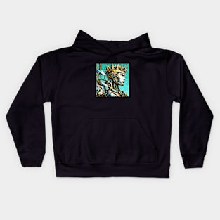 Cyborg King Kids Hoodie